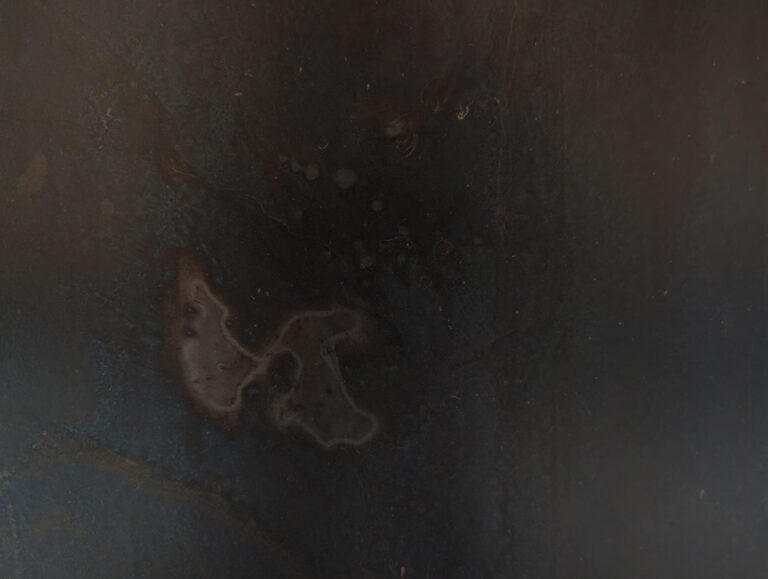 Blackened Steel Facade Panel